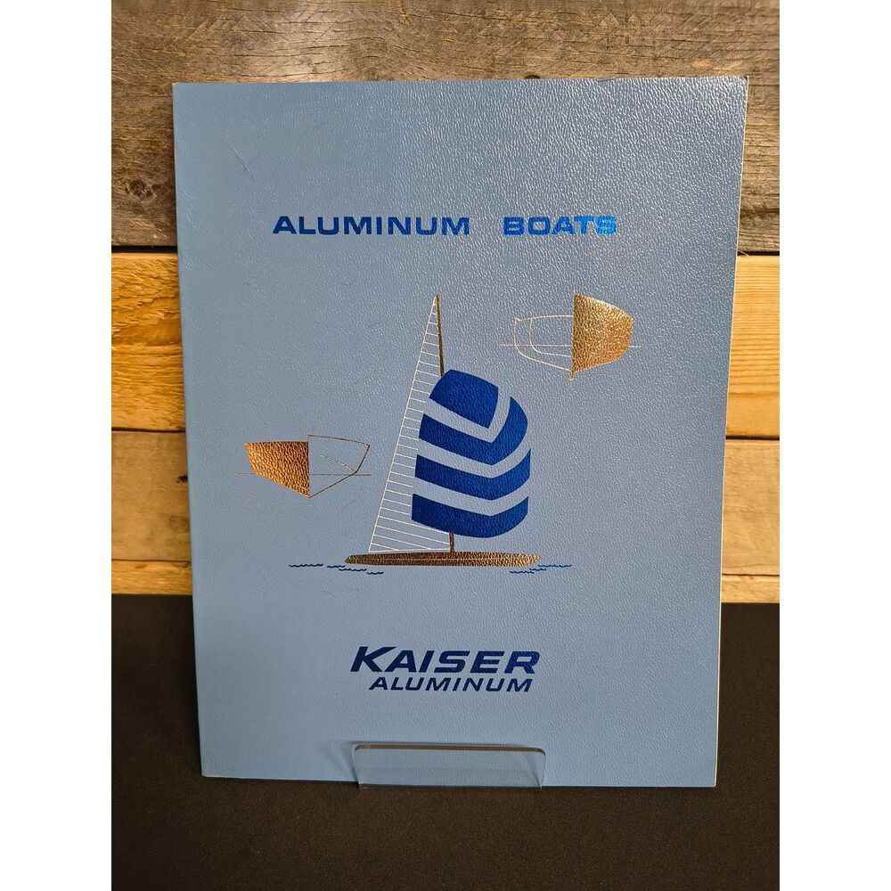 Aluminum Boats Book by Kaiser Aluminum (1978, 2nd Edition)